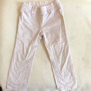 Baby gap 3T sparkling pink corduroy pants